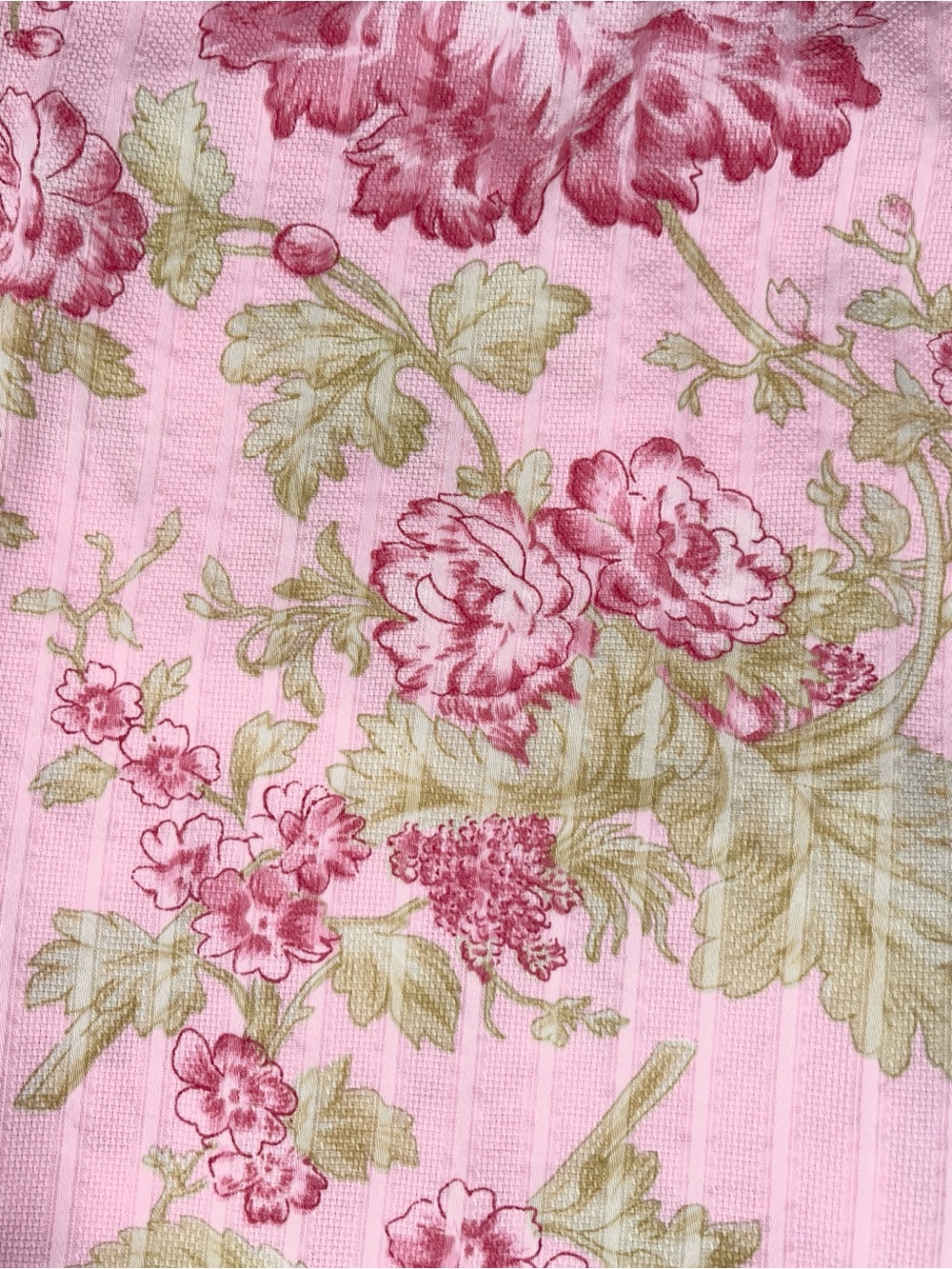 Baby Lulu 1990s Vintage Pink Floral Cotton Dress Size 6 - Picture 11 of 13